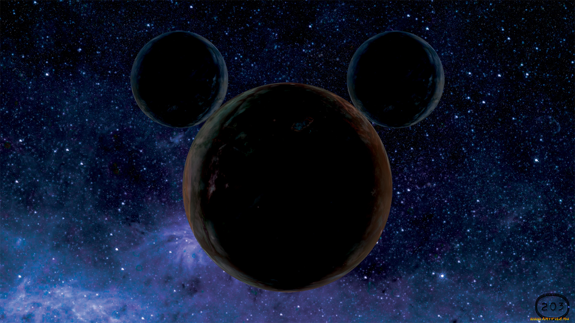 космос, арт, вселенная, планеты, звезды, галактика