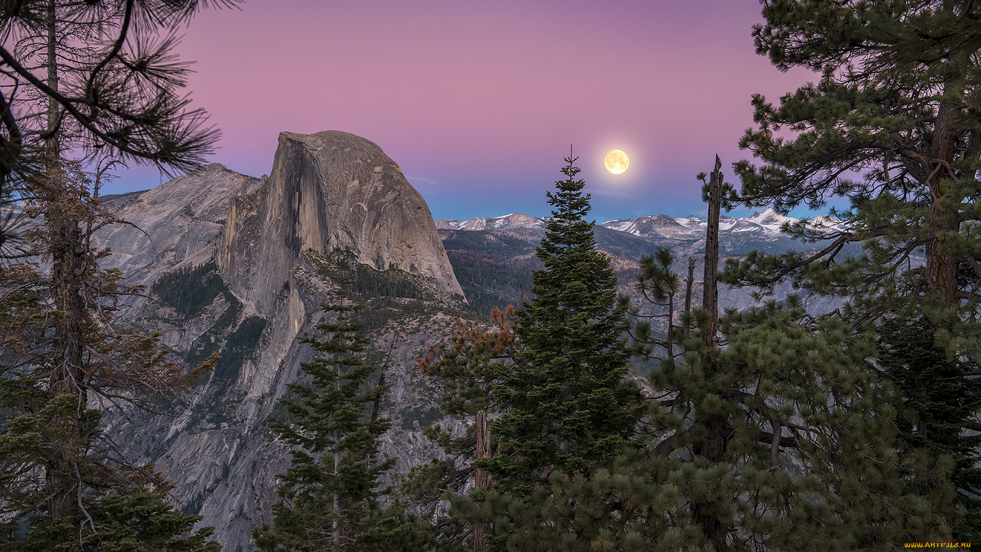 природа, горы, простор