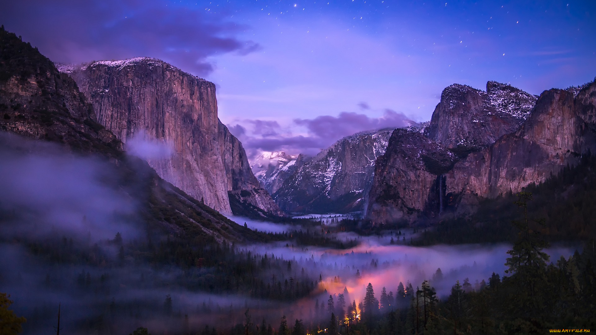 природа, горы, простор