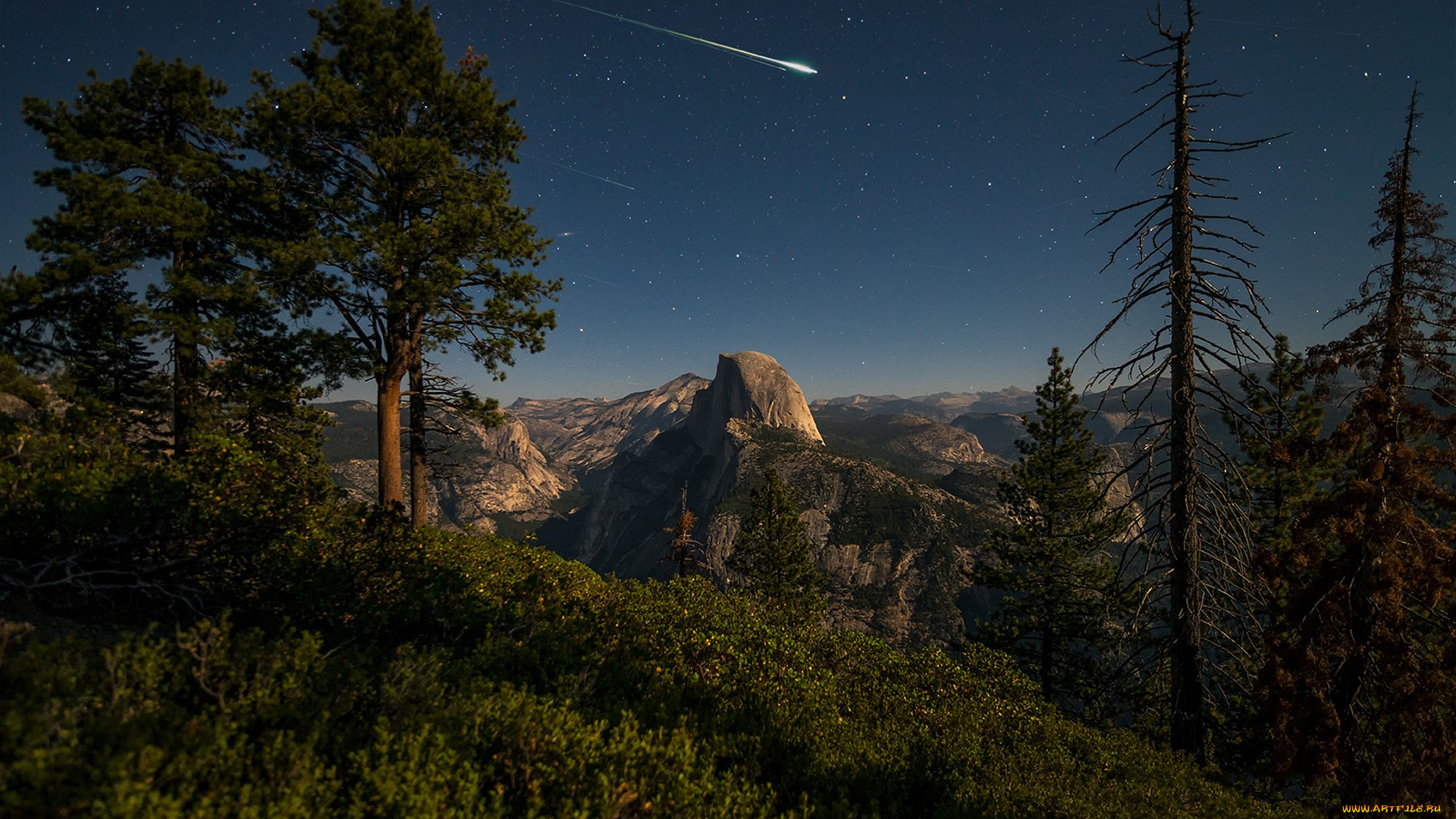 природа, горы, простор