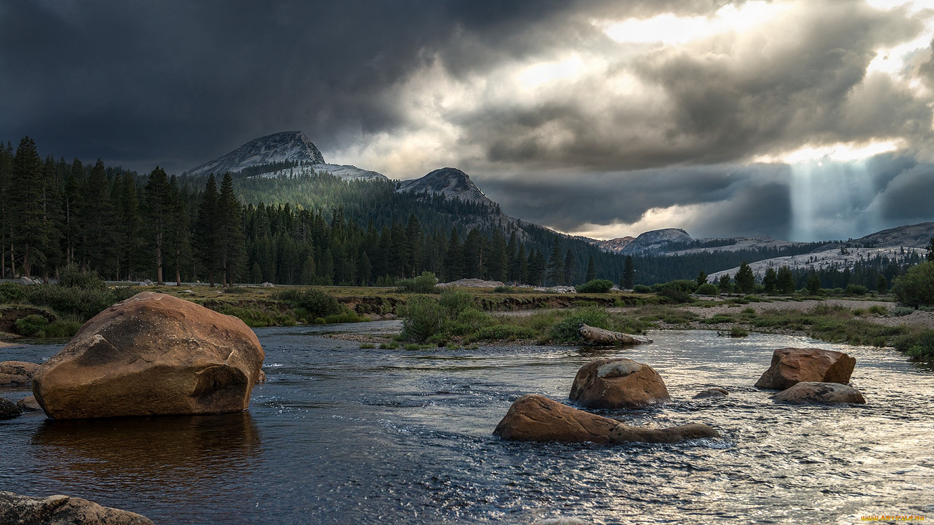 природа, реки, озера, простор