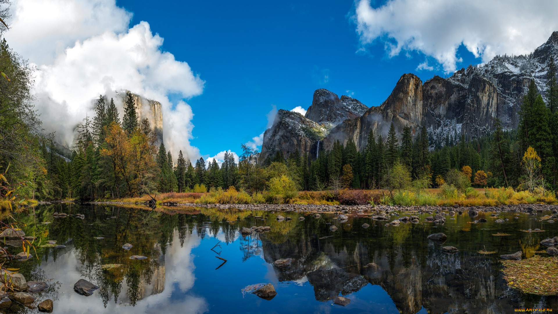 природа, реки, озера, простор