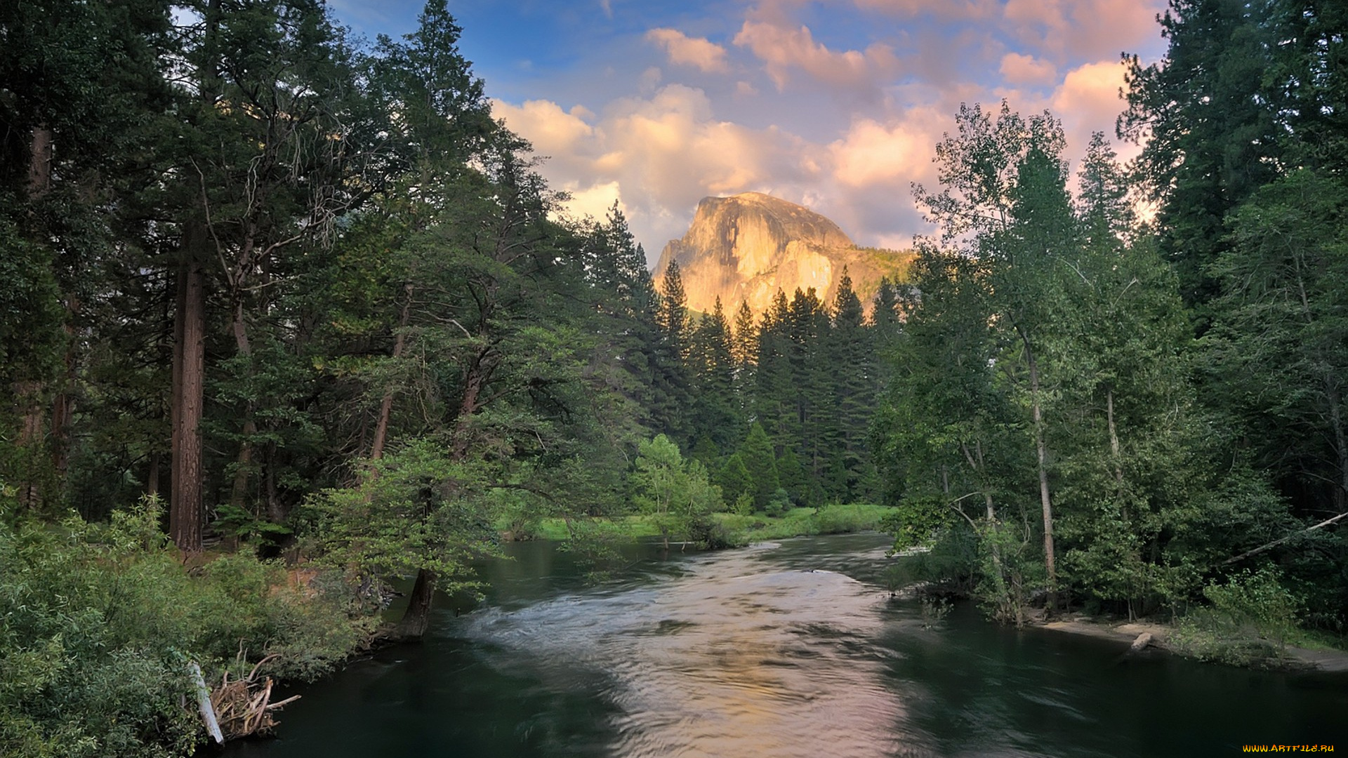 природа, реки, озера, простор