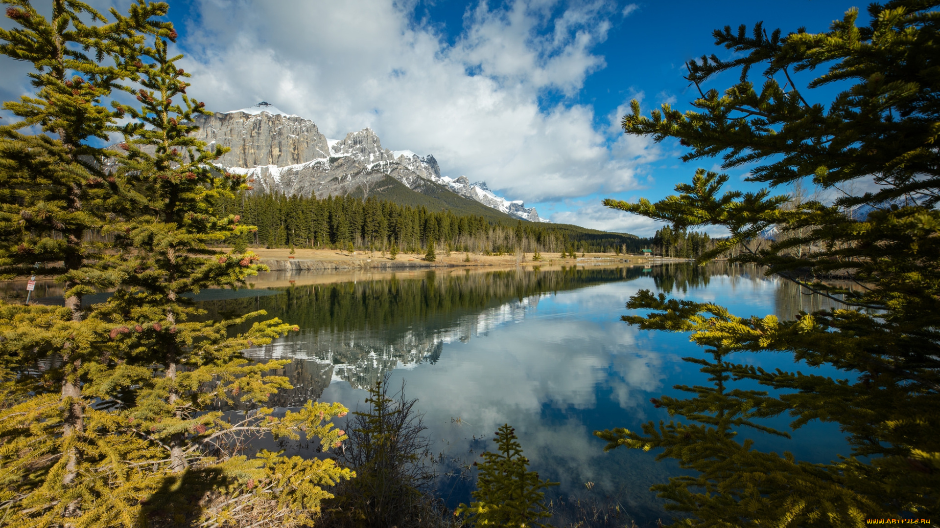 природа, реки, озера, простор