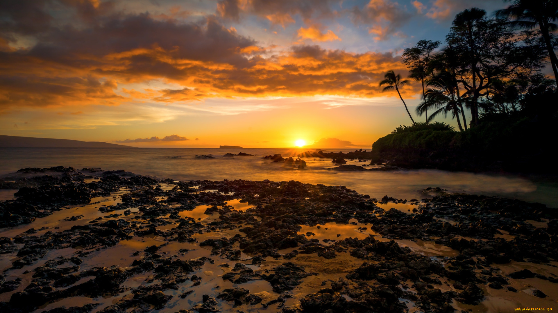 природа, восходы, закаты, простор