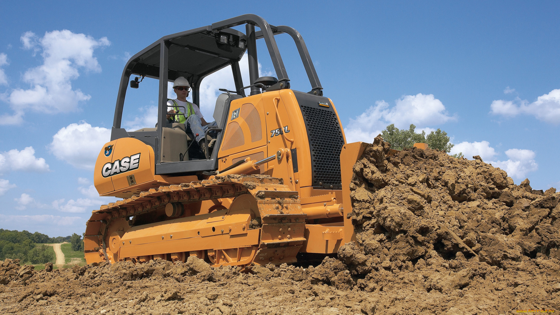 техника, бульдозеры, case