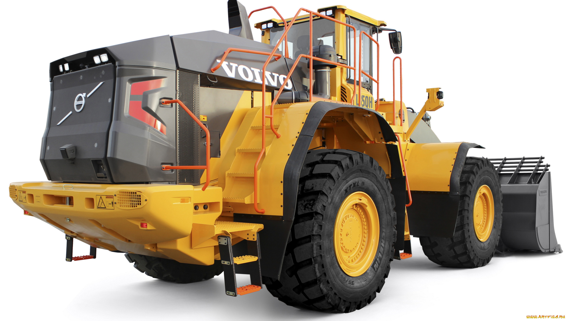 техника, фронтальные, погрузчики, volvo