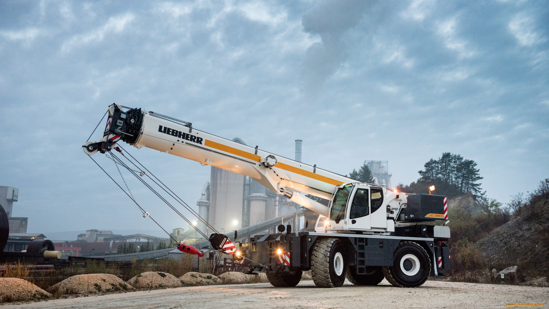 техника, краны, liebherr