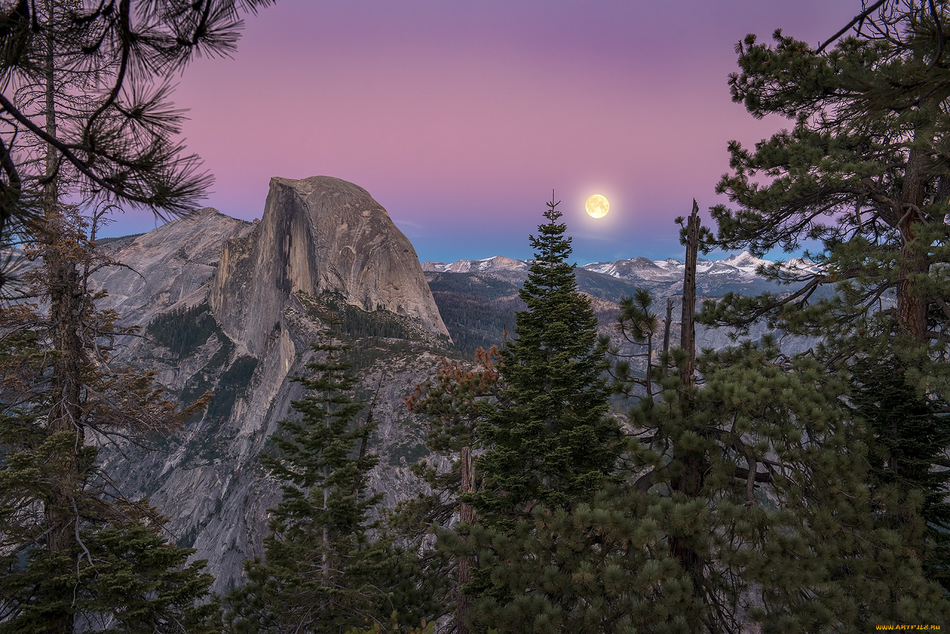 природа, горы, простор