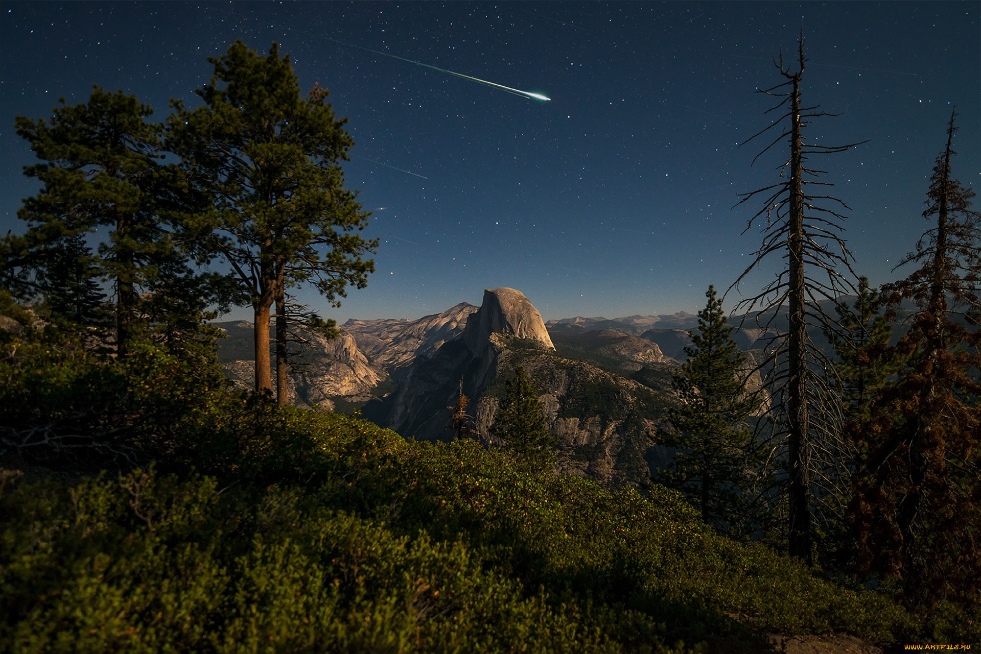 природа, горы, простор