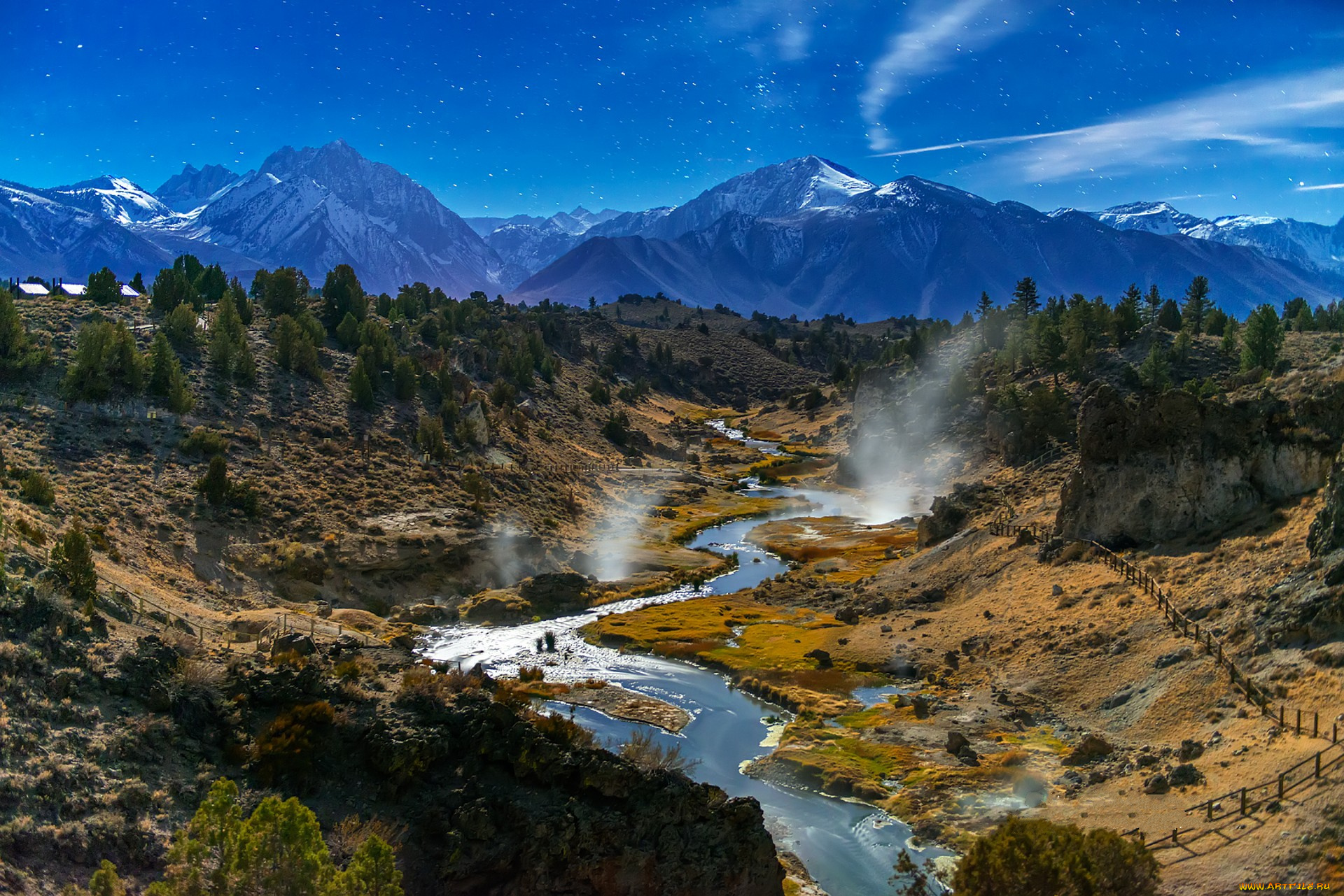 природа, горы, простор