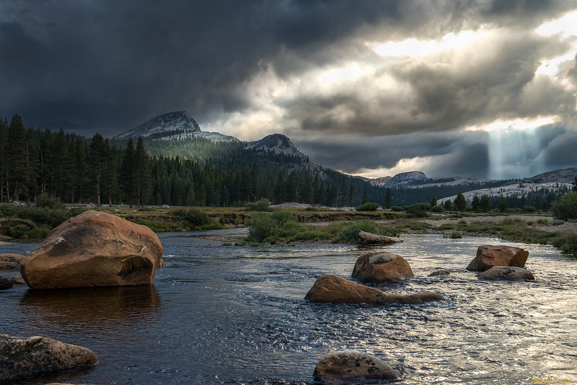 природа, реки, озера, простор