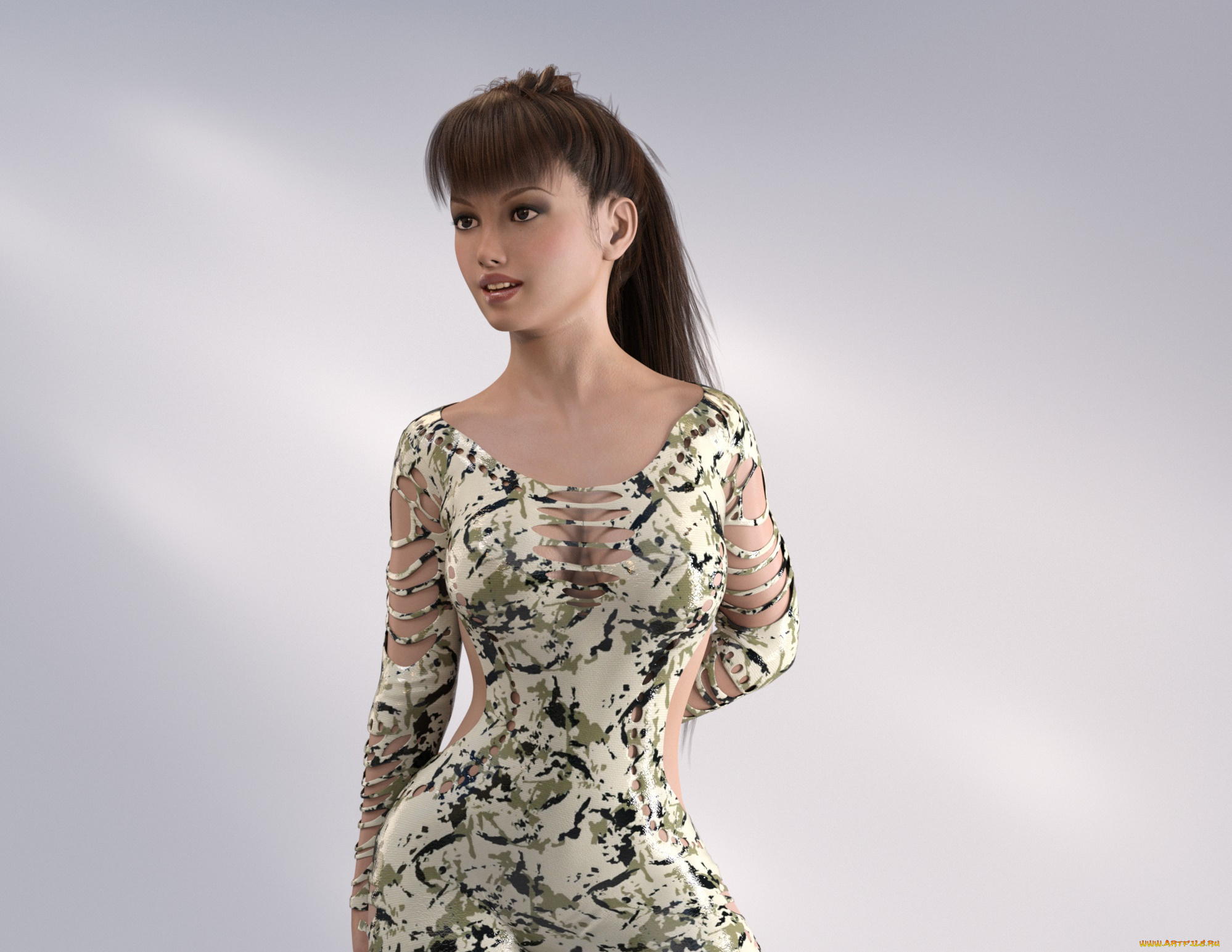 3д, графика, люди, , people, фон, девушка, взгляд