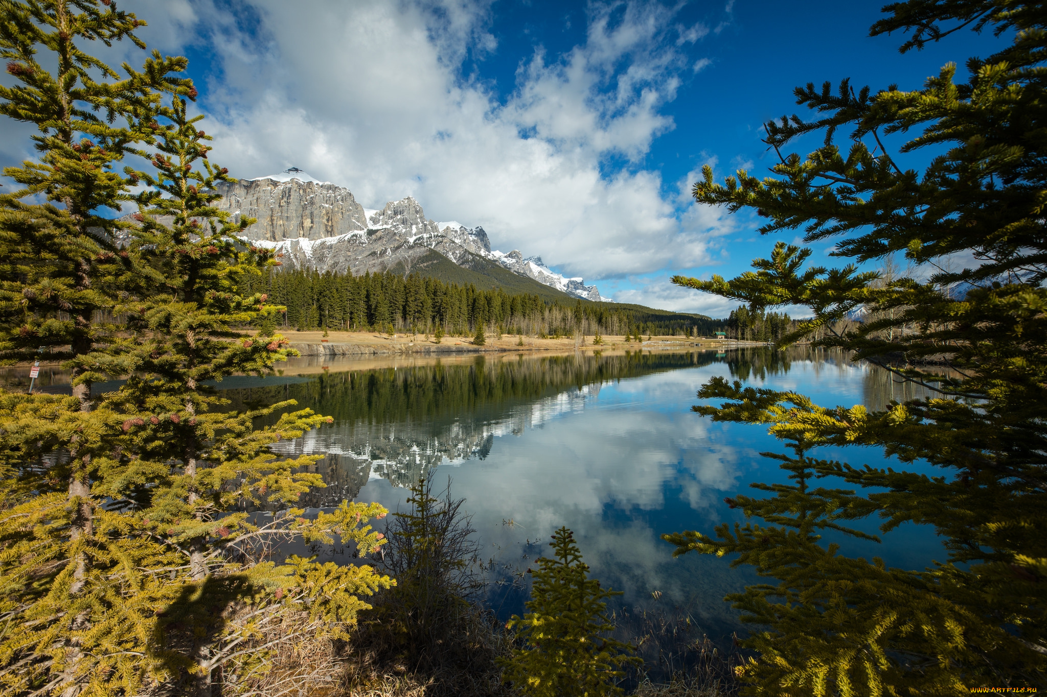 природа, реки, озера, простор