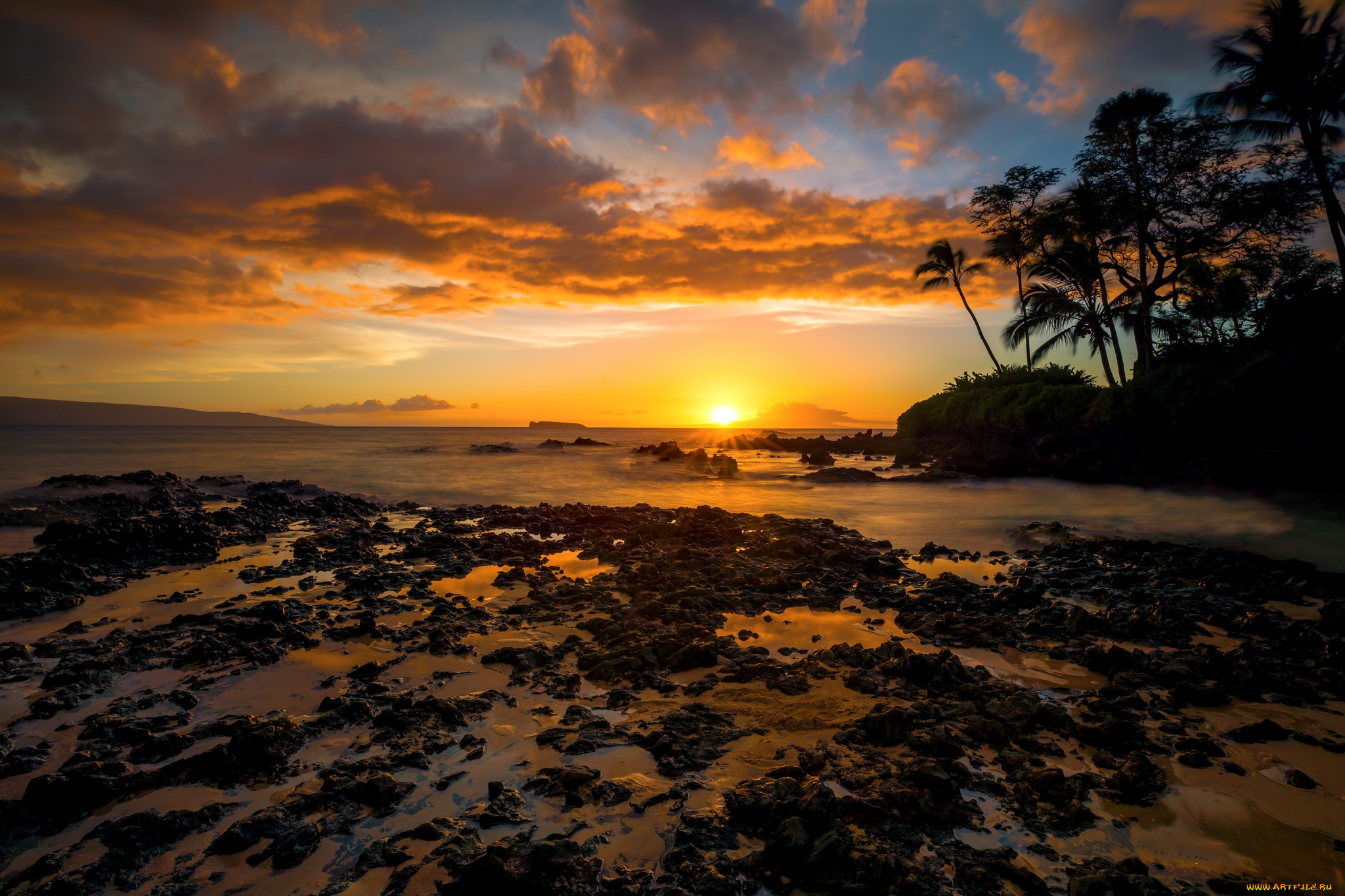 природа, восходы, закаты, простор