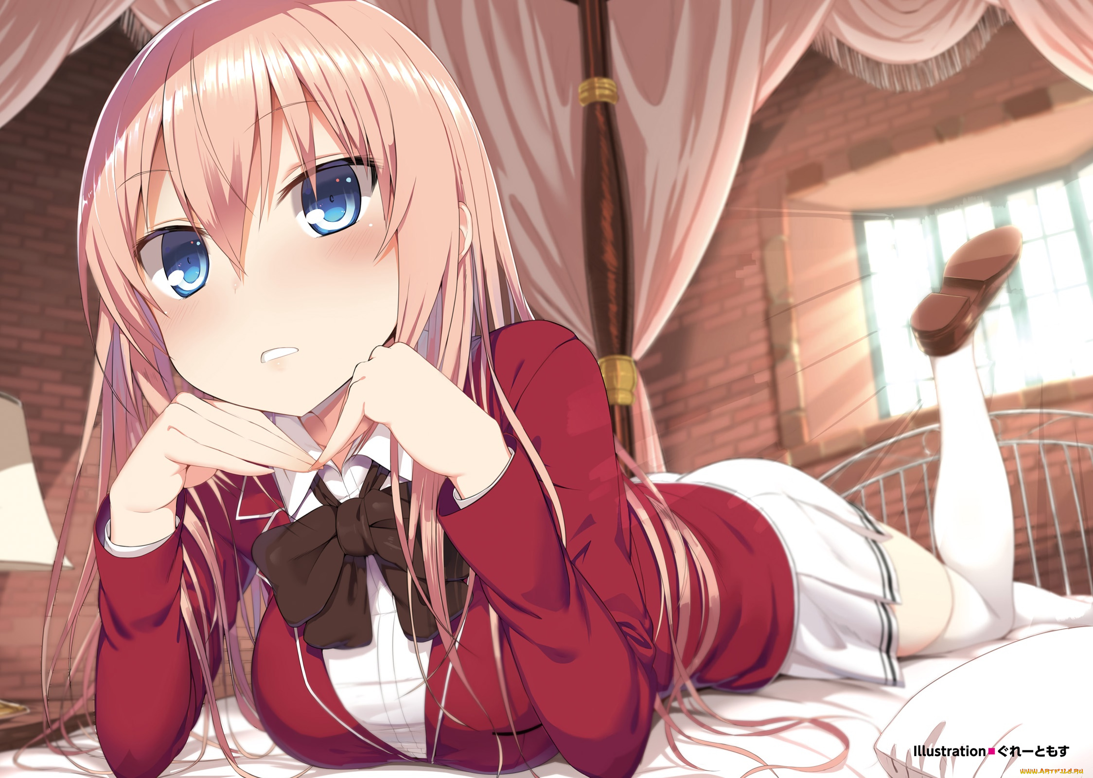 аниме, youkoso, jitsuryoku, shijou, shugi, no, kyoushitsu, e, взгляд, девушка, фон