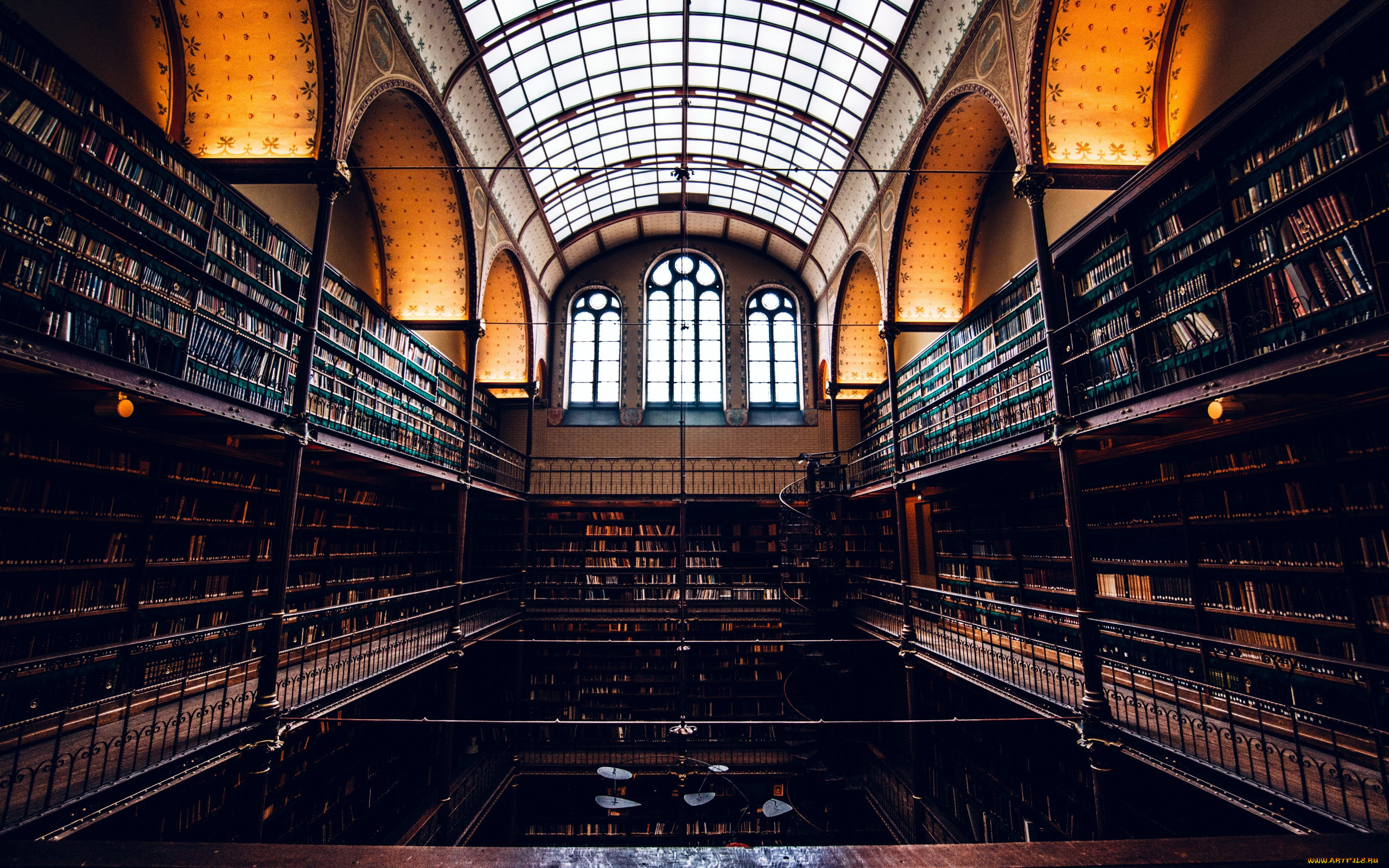 интерьер, кабинет, , библиотека, , офис, полки, библиотека, книги