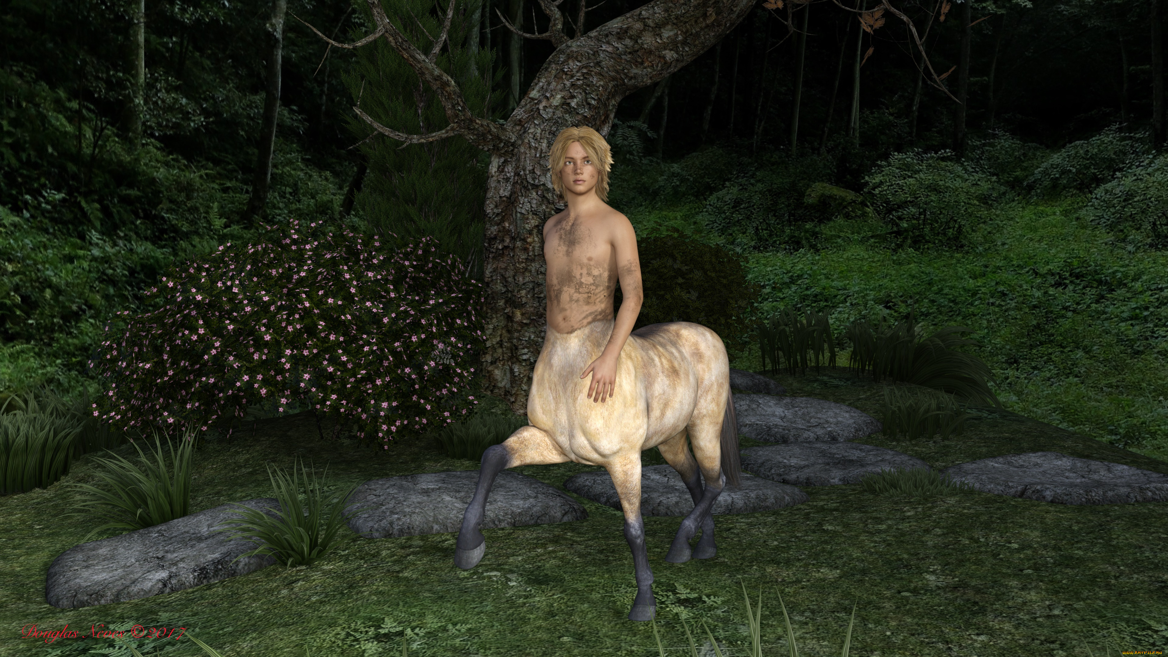 3д, графика, существа, , creatures, centaur