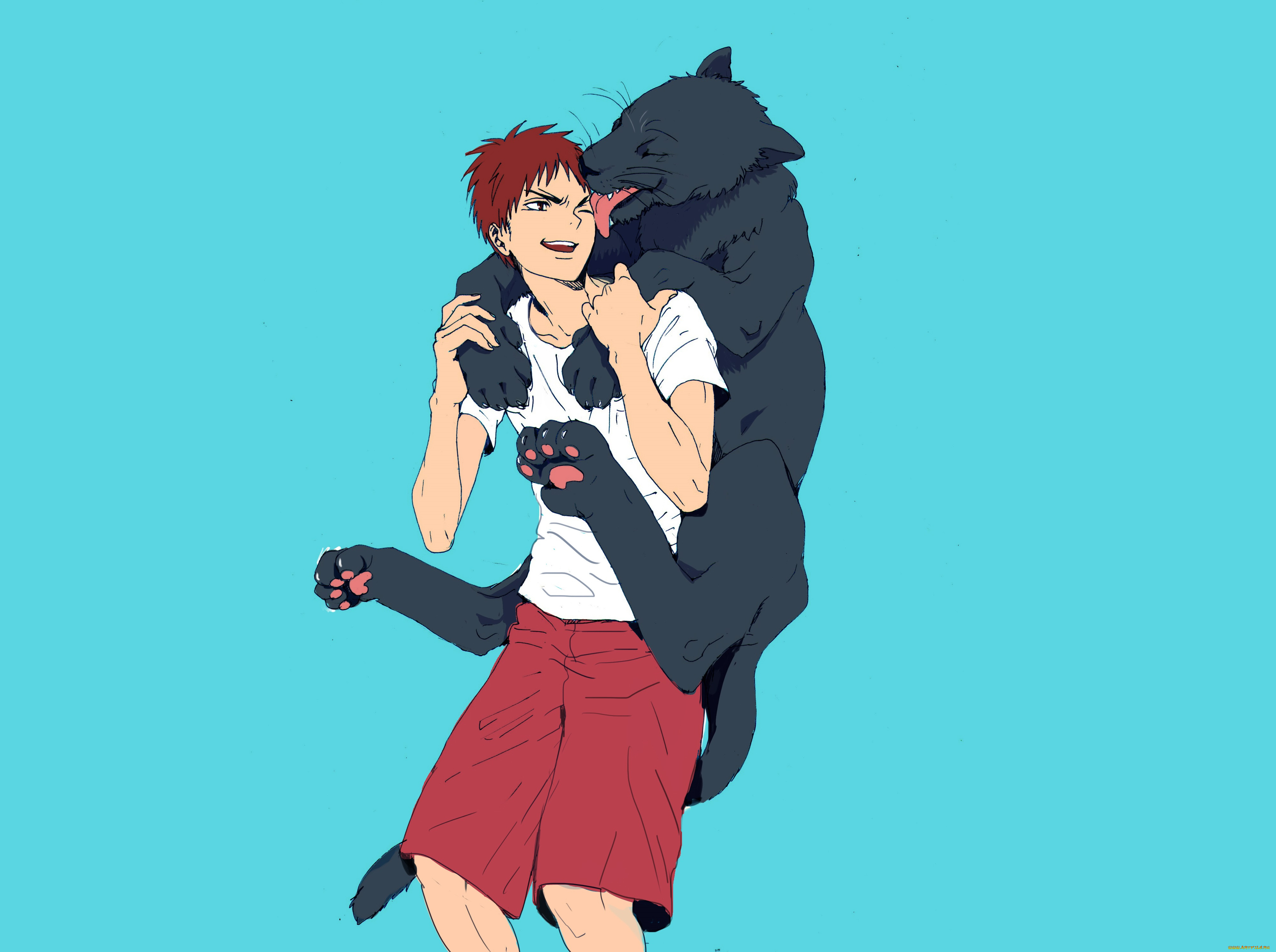 аниме, kuroko, no, baske, парни, баскетбол