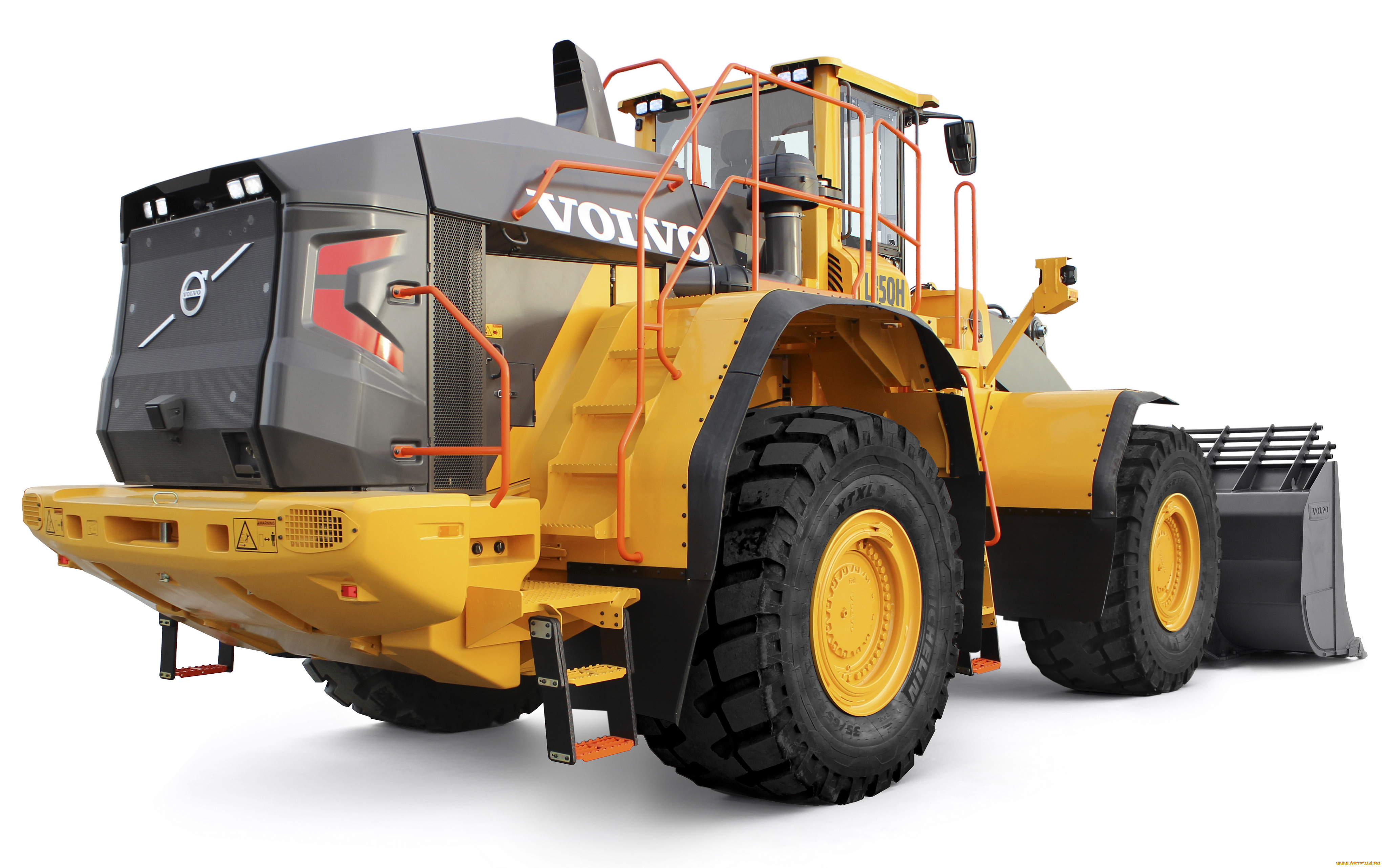 техника, фронтальные, погрузчики, volvo