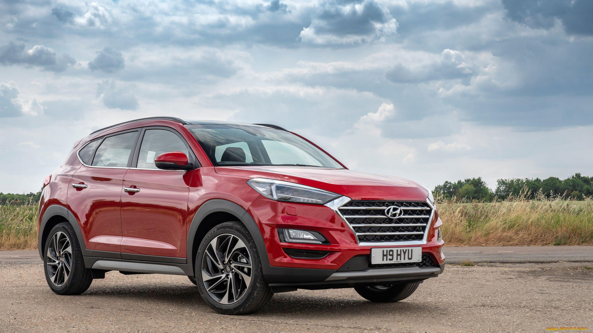 2019, hyundai, tucson, автомобили, hyundai, корейские, ix35, кроссоверы, 2019, tucson, красный