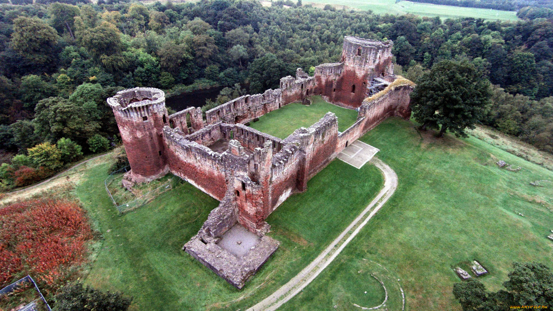 bothwell, castle, scotland, города, замки, англии, bothwell, castle