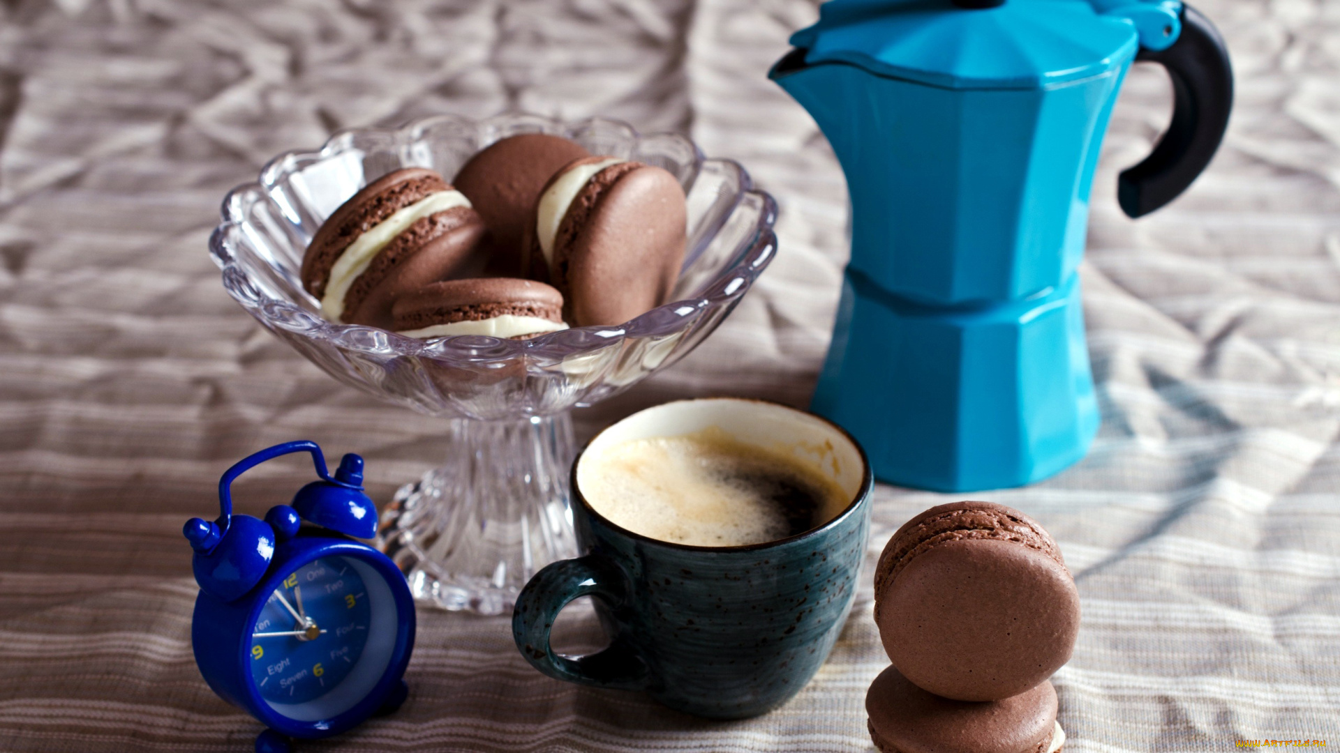 еда, макаруны, лакомство, печенье