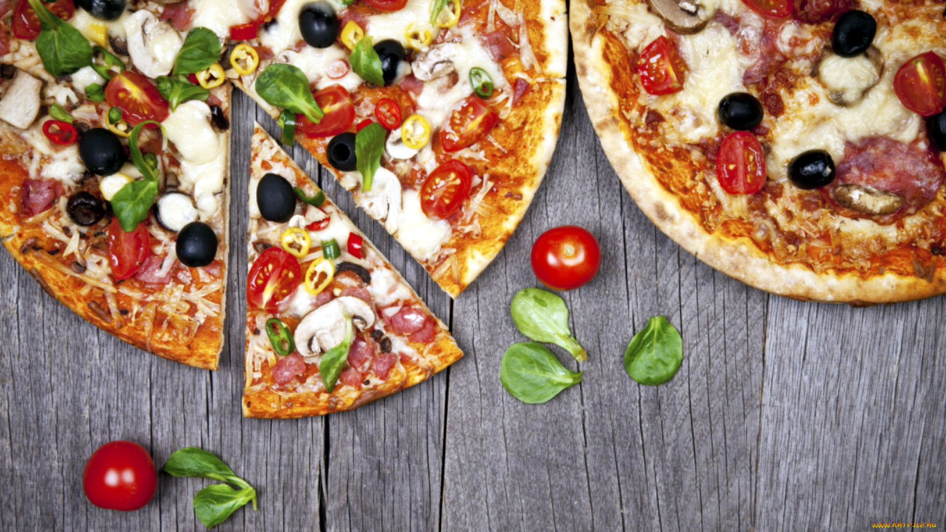 еда, пицца, маслины, сыр, колбаса