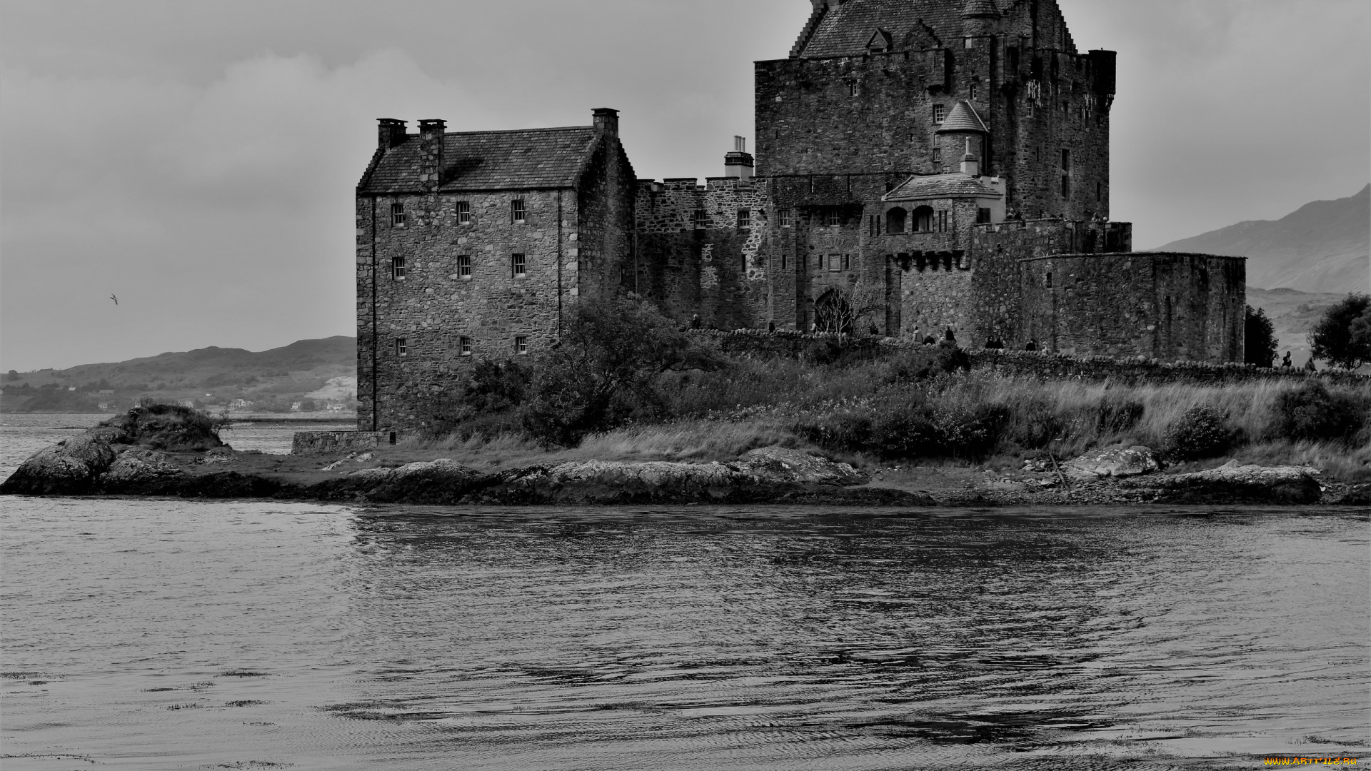 eilean, donan, castle, города, замок, эйлен-донан, , шотландия, eilean, donan, castle
