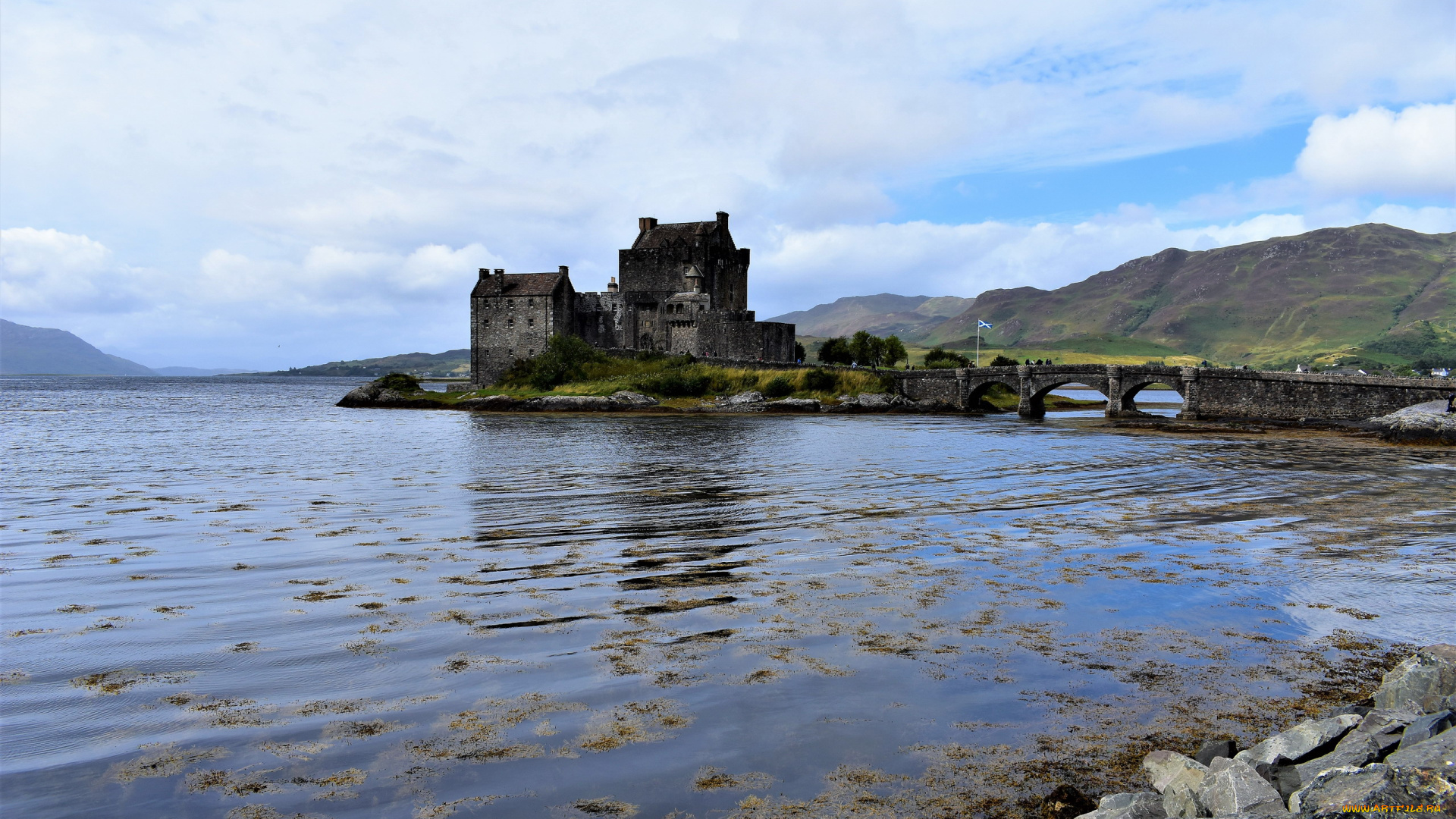 eilean, donan, castle, города, замок, эйлен-донан, , шотландия, eilean, donan, castle