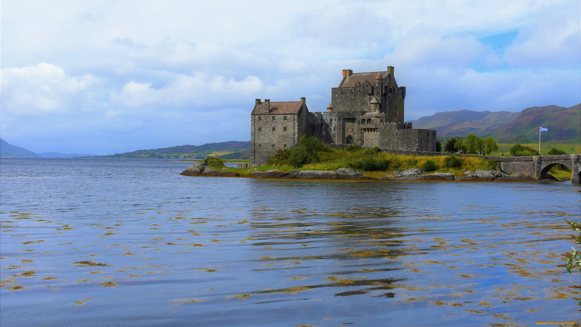 eilean, donan, castle, города, замок, эйлен-донан, , шотландия, eilean, donan, castle