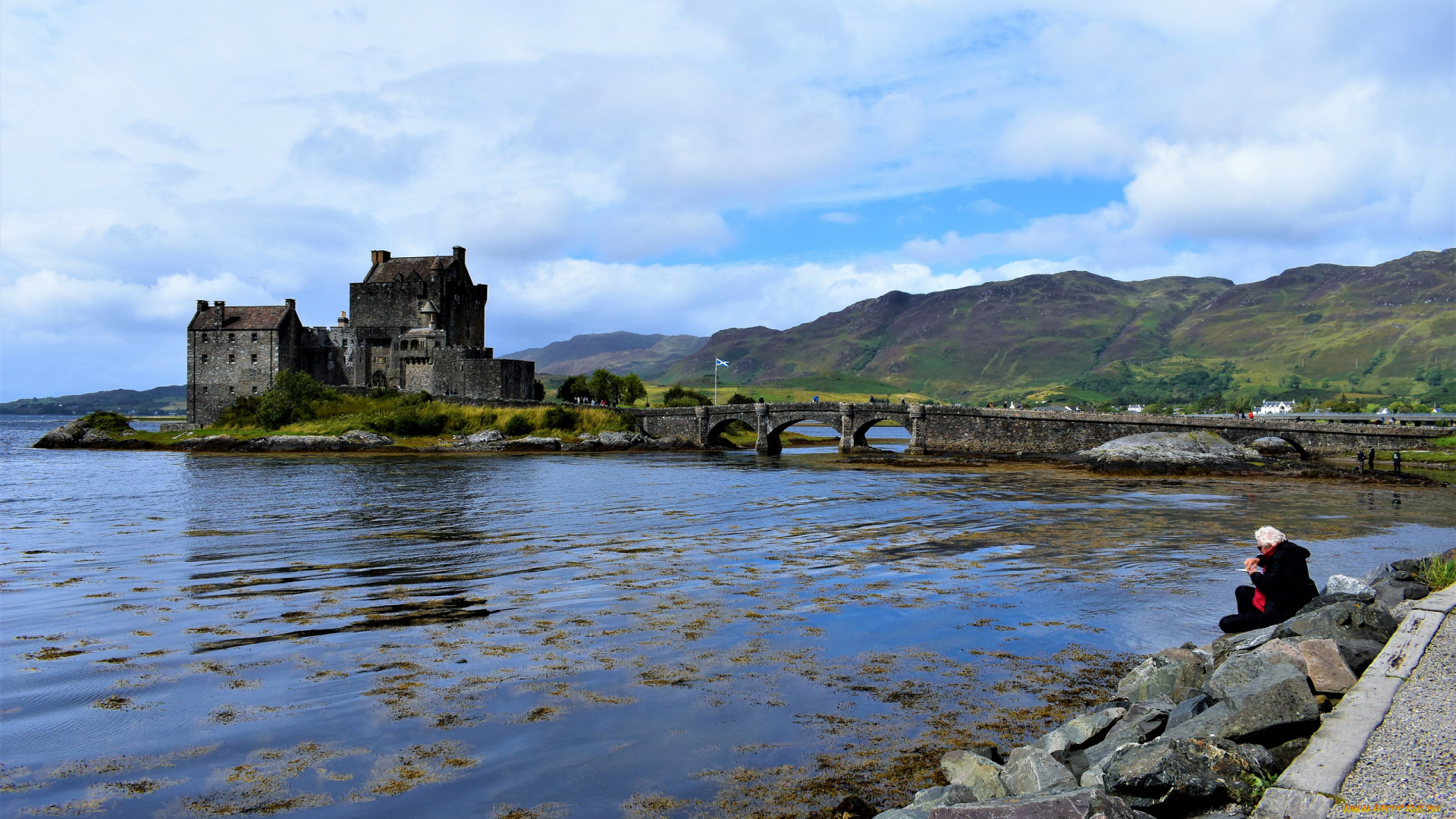 eilean, donan, castle, города, замок, эйлен-донан, , шотландия, eilean, donan, castle