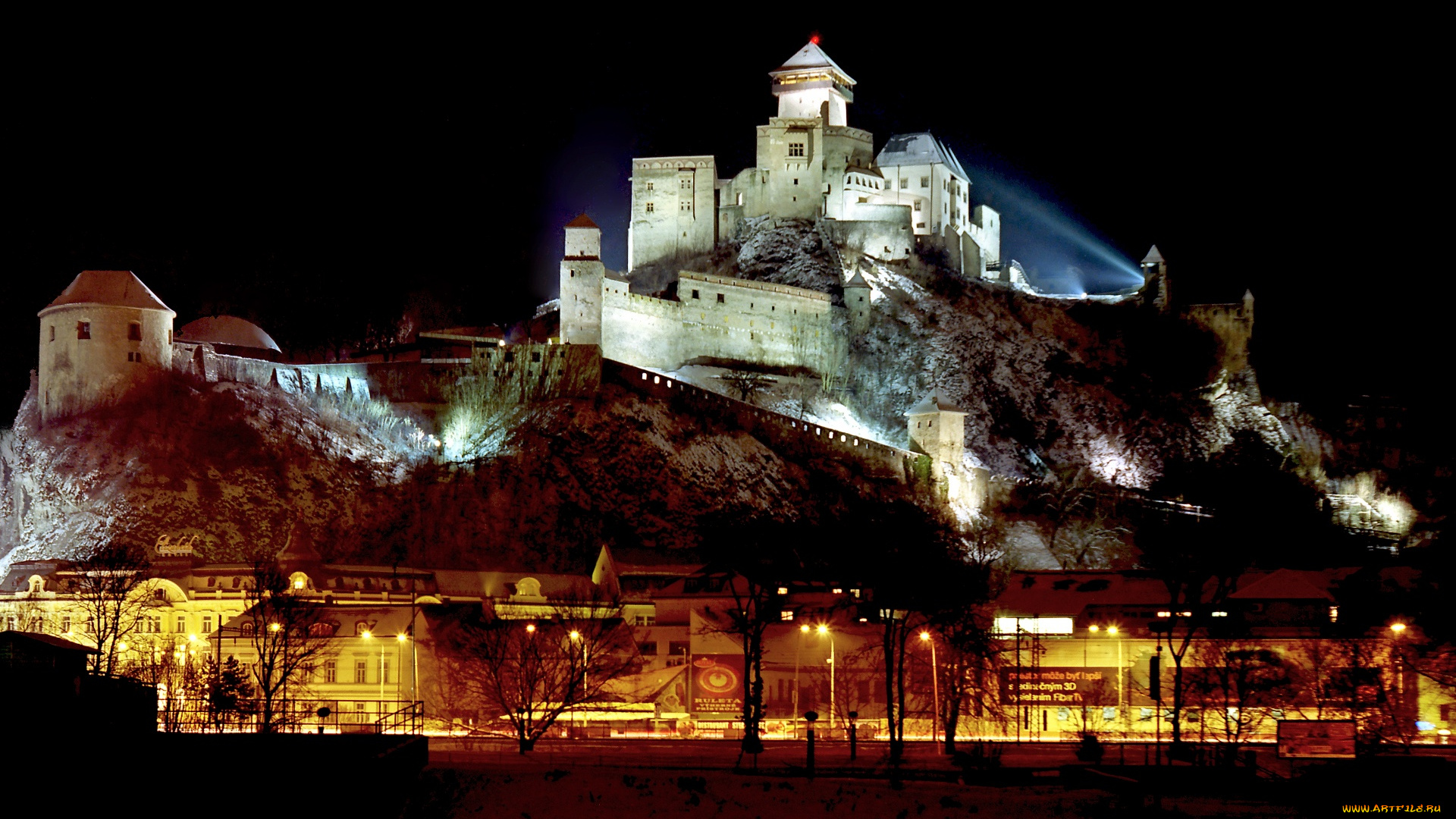 trencin, castle, slovakia, города, -, дворцы, , замки, , крепости, trencin, castle