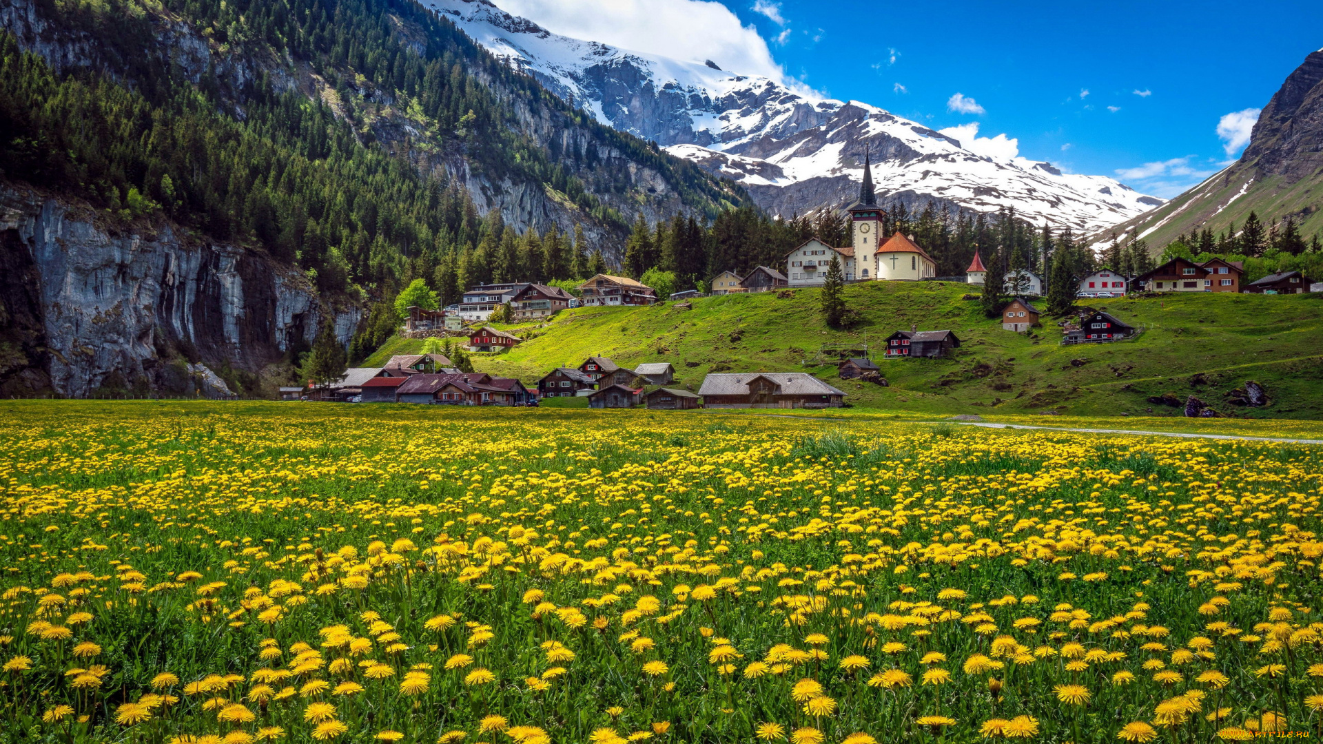 urnerboden, , switzerland, города, -, пейзажи, switzerland