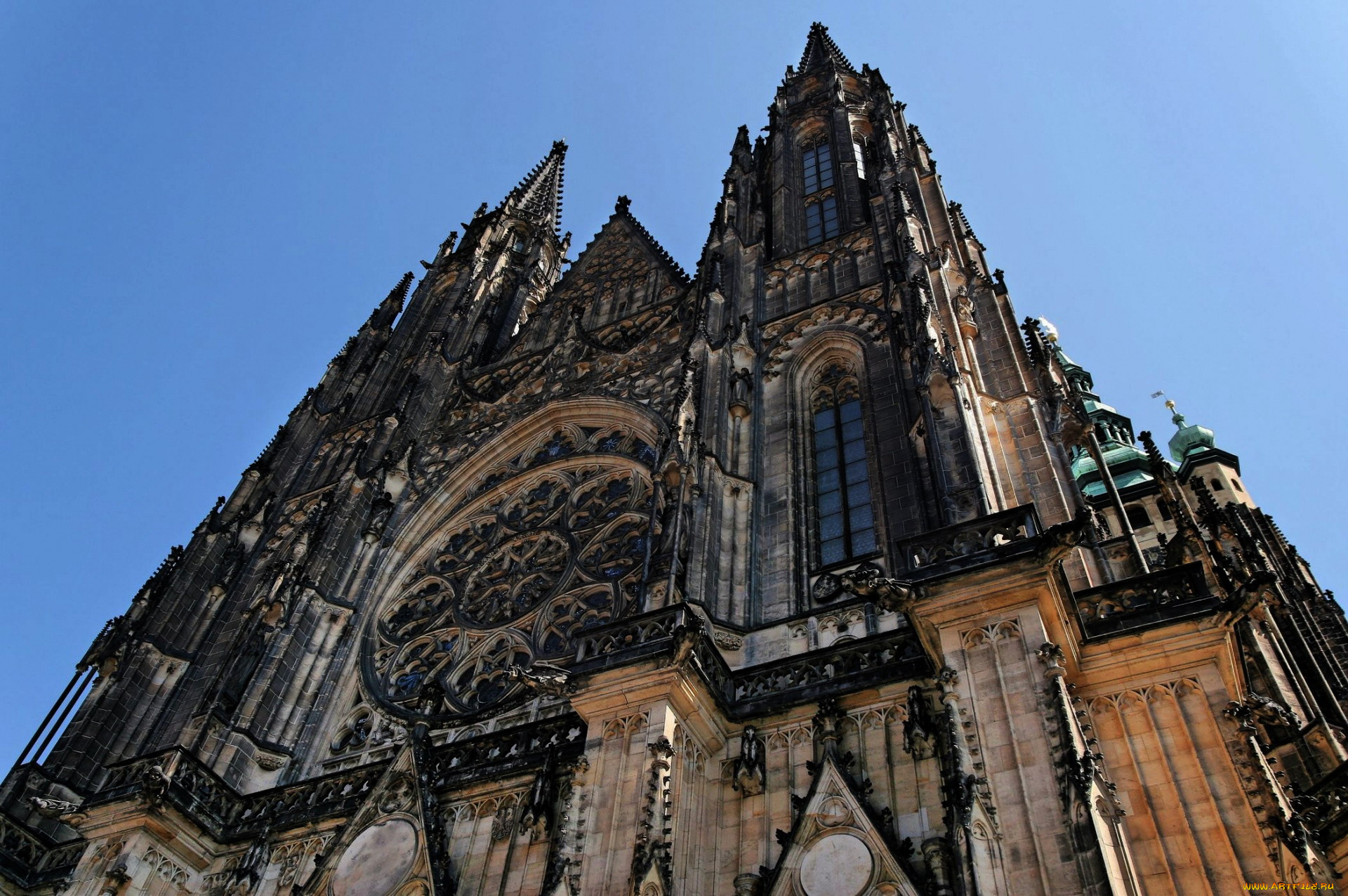 saint, vitus, cathedral, города, прага, , Чехия, saint, vitus, cathedral