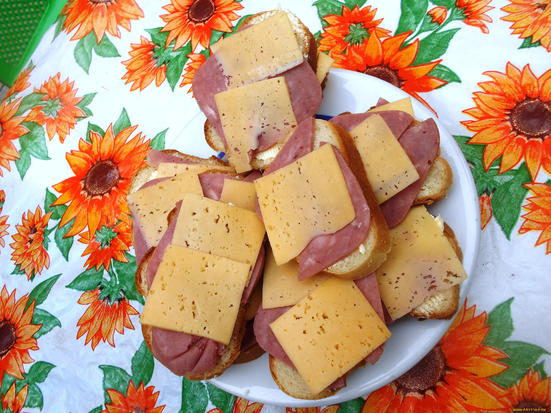 еда, бутерброды, , гамбургеры, , канапе, сыр, колбаса, хлеб