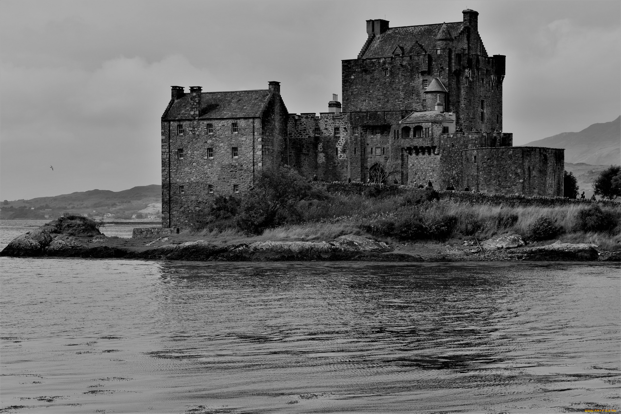 eilean, donan, castle, города, замок, эйлен-донан, , шотландия, eilean, donan, castle