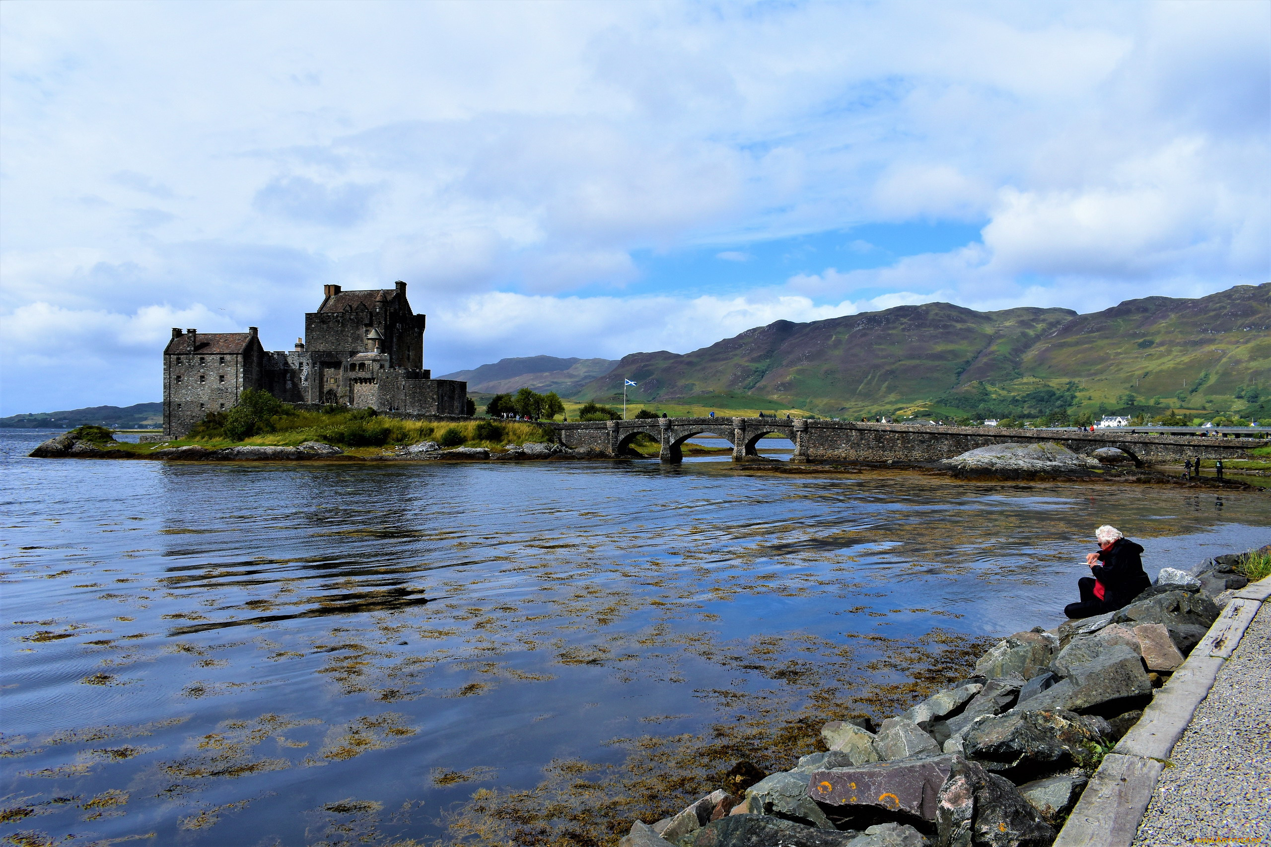 eilean, donan, castle, города, замок, эйлен-донан, , шотландия, eilean, donan, castle
