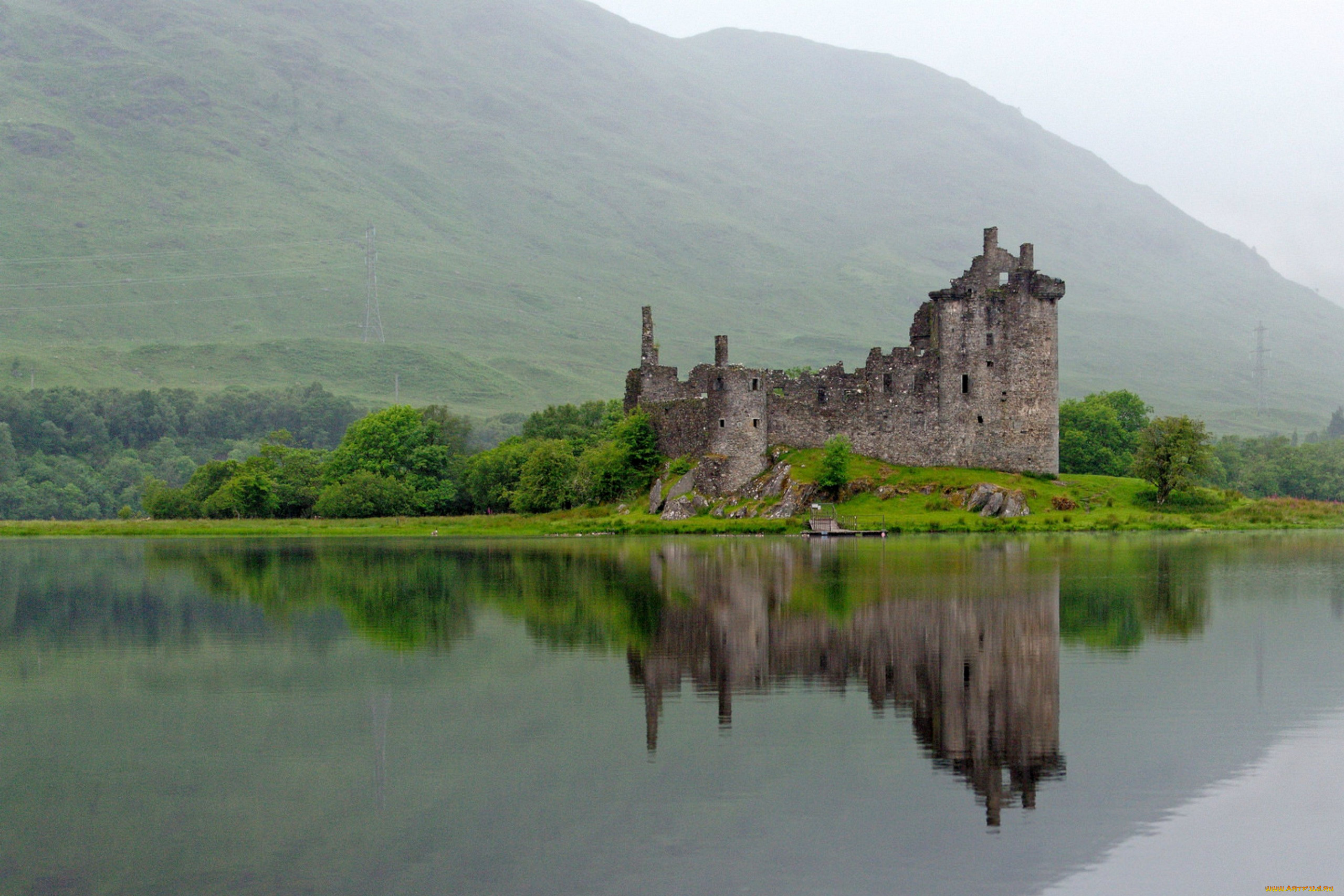 kilchurn, castle, , scotland, города, замки, англии, scotland, kilchurn, castle