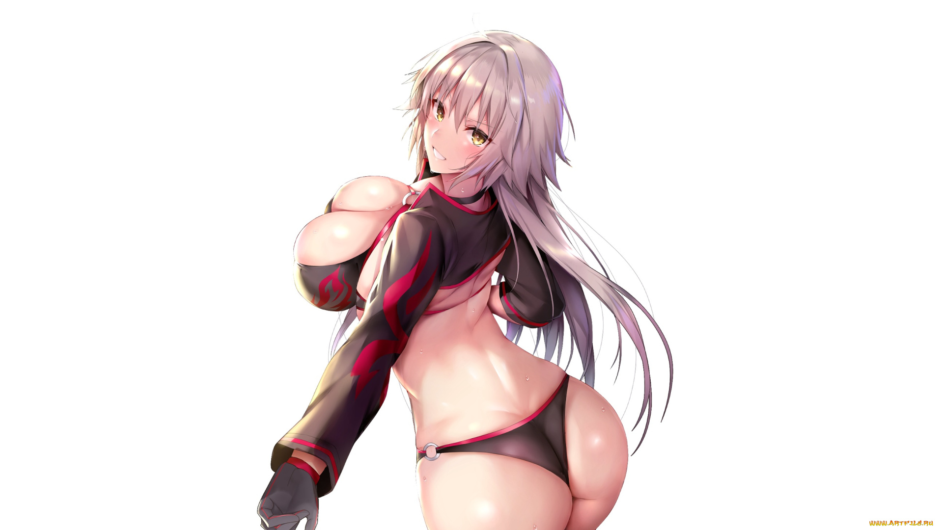 аниме, fate, stay, night, , grand, order, , apocrypha, фон, девушка, взгляд