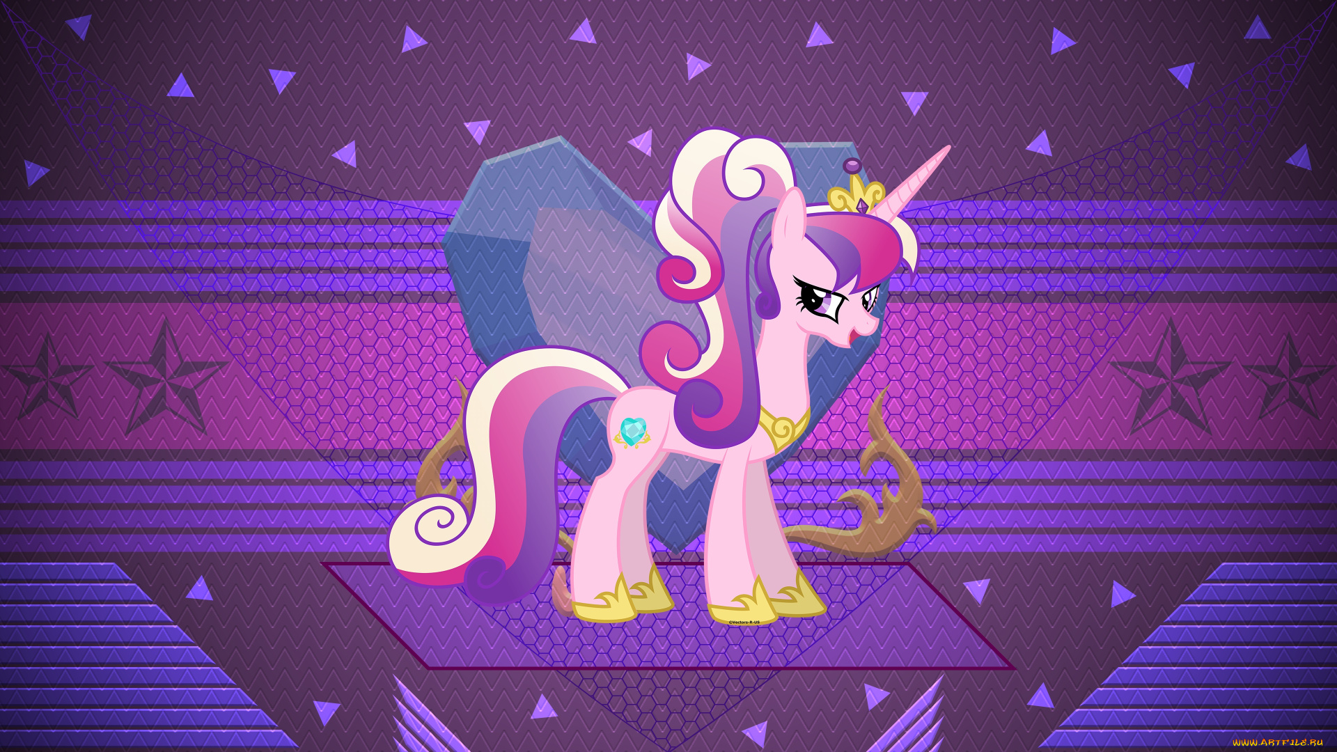 мультфильмы, my, little, pony, фон, пони