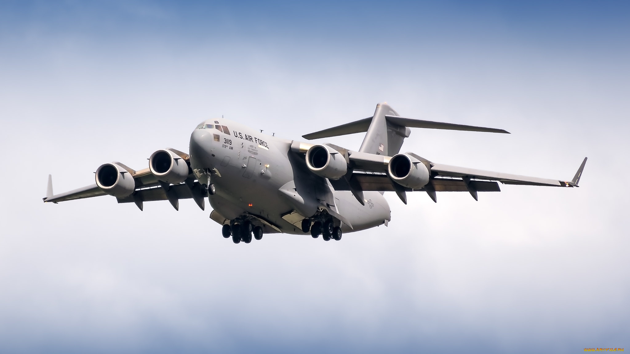 boeing-c17a, globemaster, iii, авиация, военно-транспортные, самолёты, вта