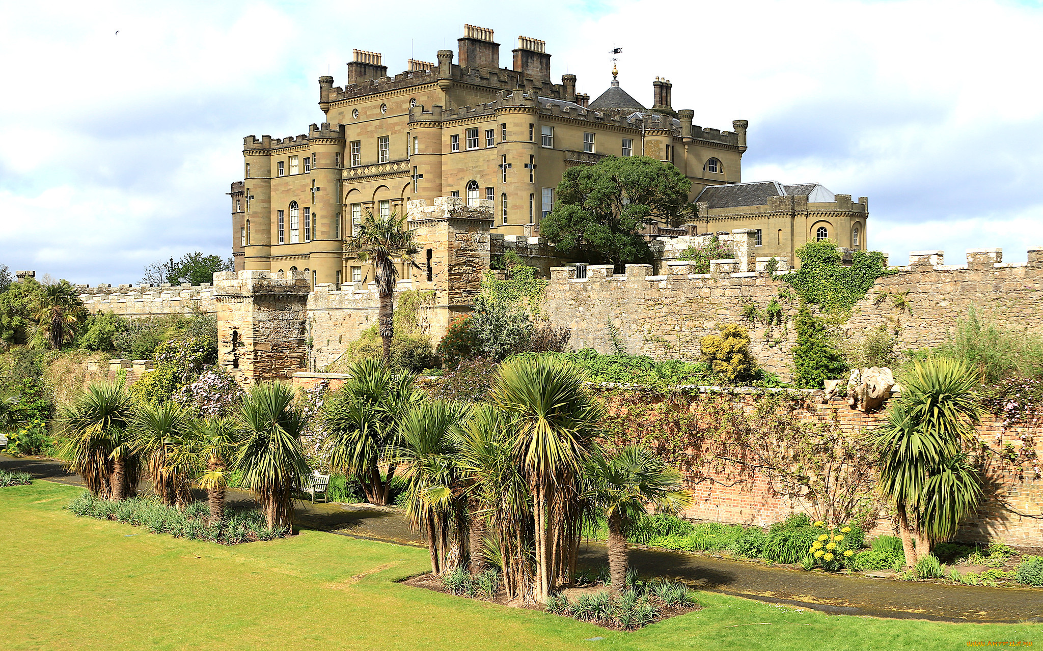 culzean, castle, scotland, города, замки, англии, простор