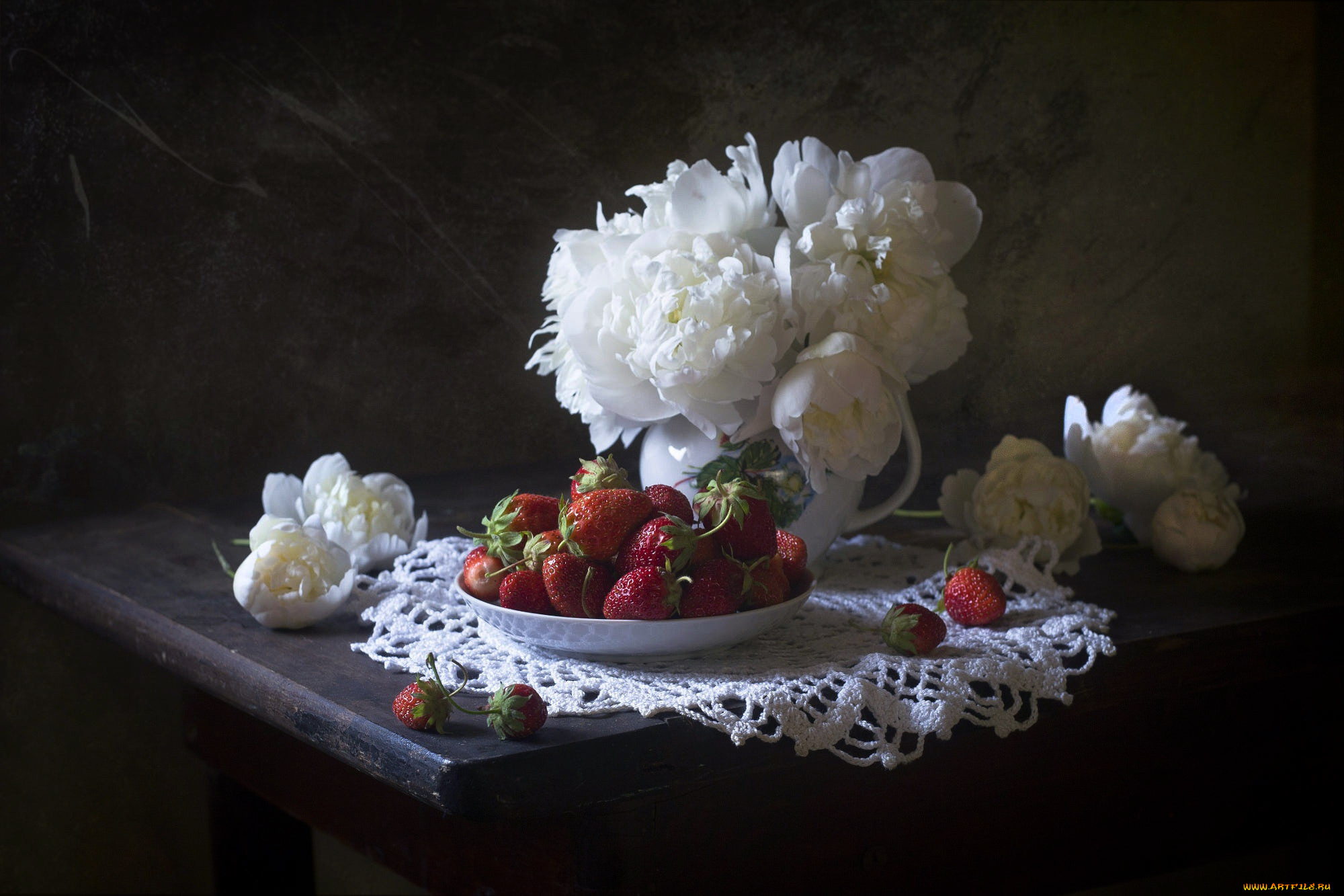 еда, клубника, , земляника