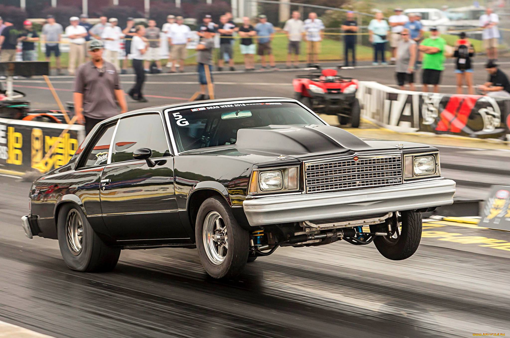 спорт, drag, racing, chevrolet, malibu, dragster