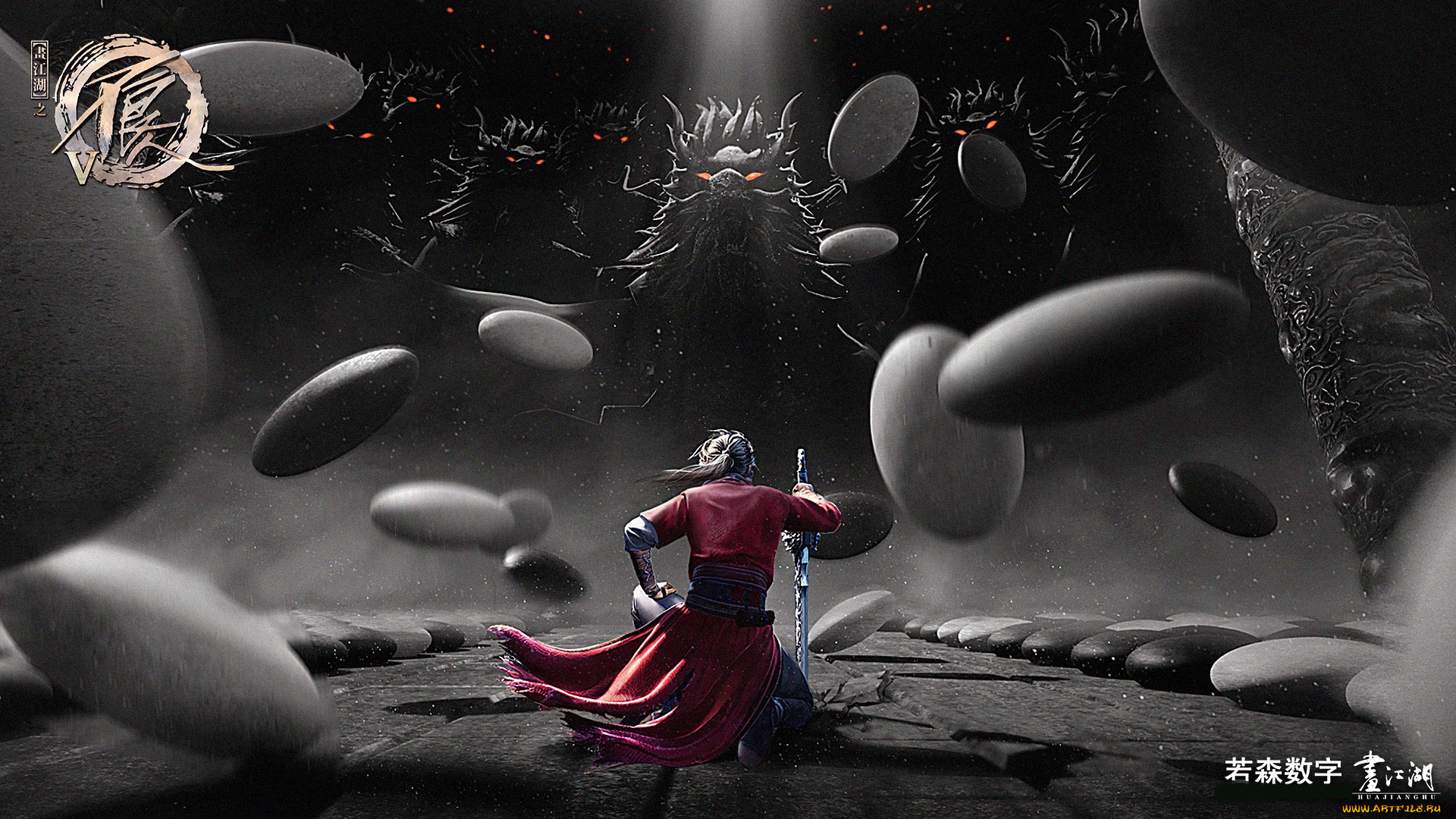 аниме, hua, jianghu, , ling, zhu, hua, jianghu, ling, zhu