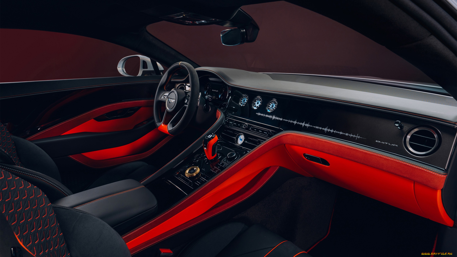 bentley, mulliner, batur, 2023, автомобили, спидометры, торпедо, bentley, mulliner, batur, 2023