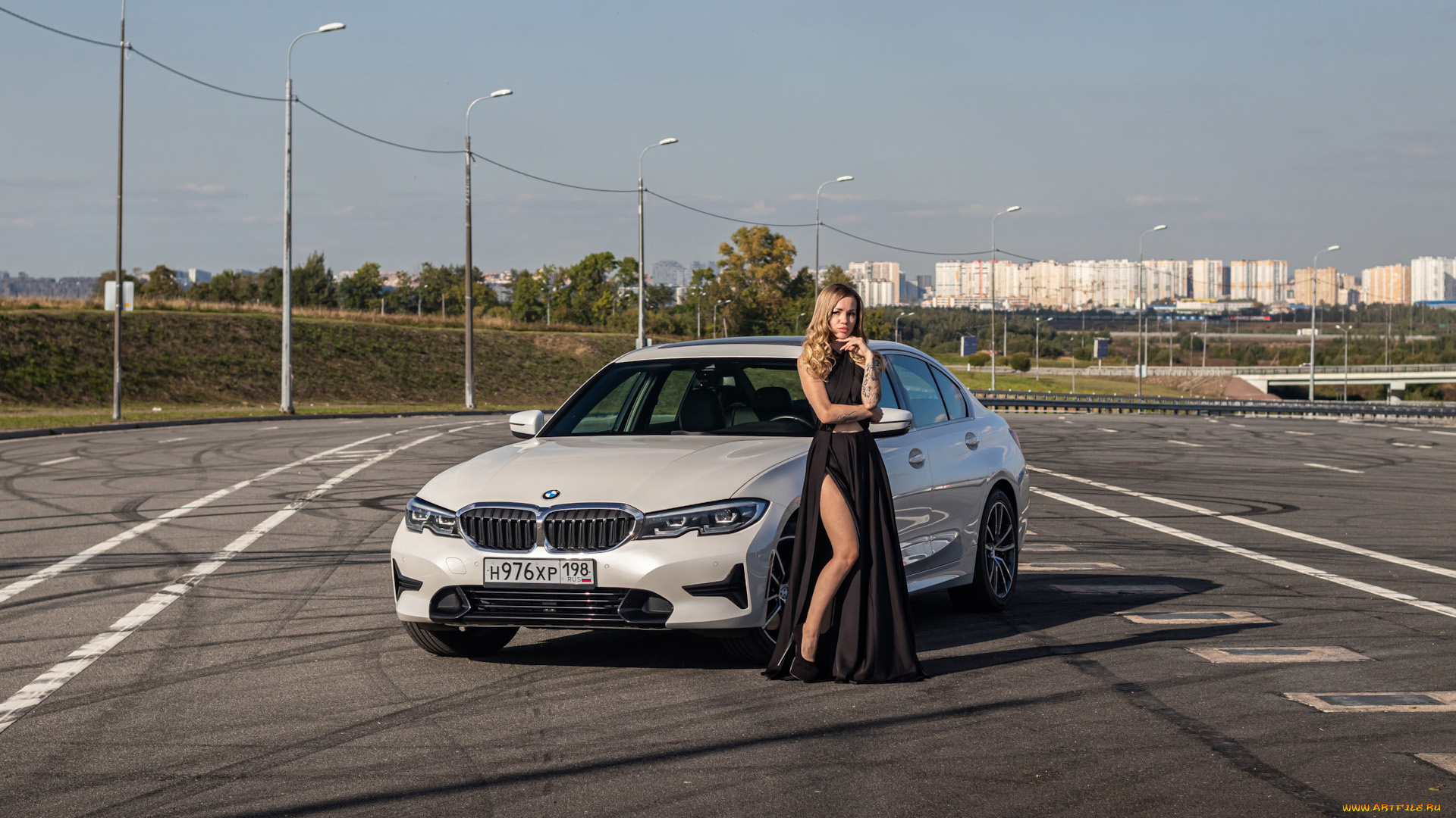 автомобили, -авто, с, девушками, красивая, девушка