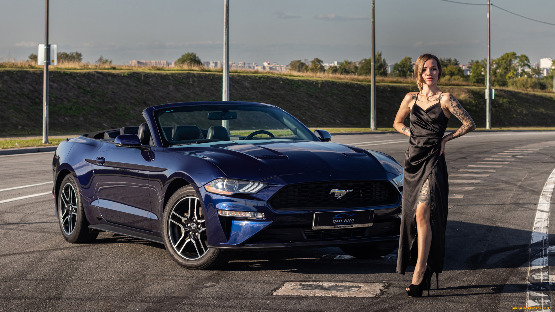 автомобили, -авто, с, девушками, красивая, девушка