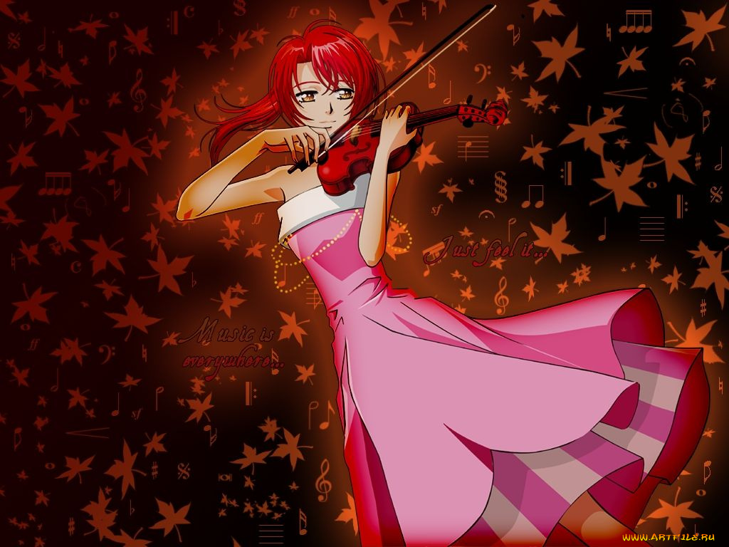 аниме, headphones, instrumental